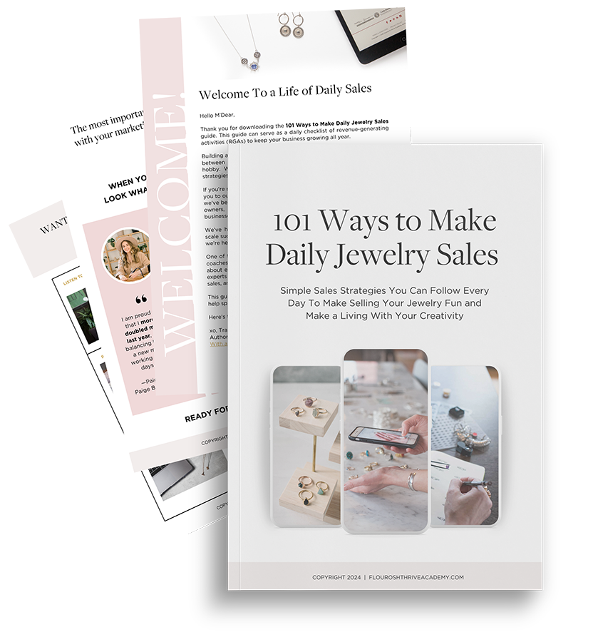 101 Ways to Make Daily Jewelry Sales Mockup