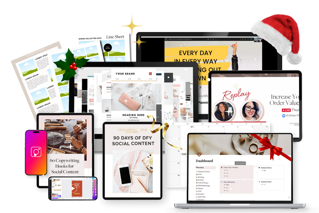 jewelry sales holiday marketing content